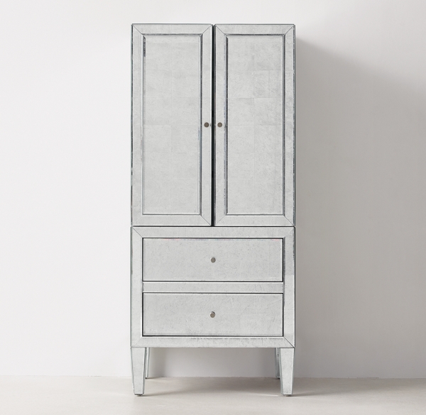 Beaumont Mirrored Jewelry Armoire