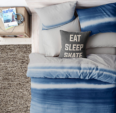 Juvenile Bedding Skater Bedding Sets and/or Cushion 