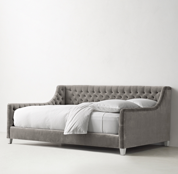 Devyn Tufted Daybed Frosted White