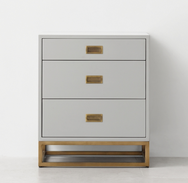 Avalon 3Drawer Nightstand