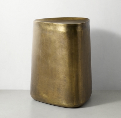 Mathis Side Table - Brass