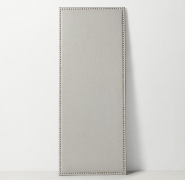 Classic Tack Linen Leaner Memory Board Brass Nailheads