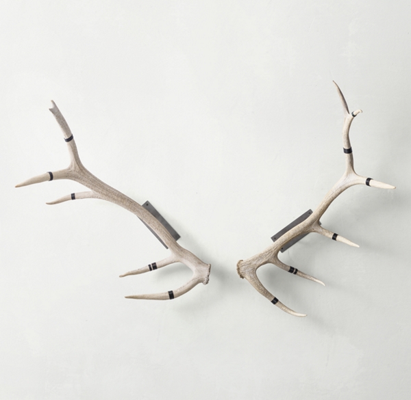 Natural Elk Antler Wall Décor