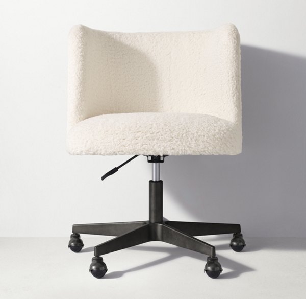 Kinney Sherpa Desk Chair Graphite