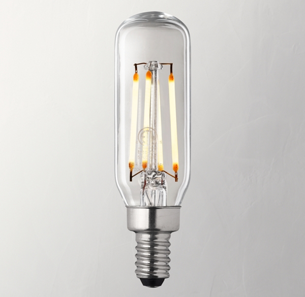 T8 Tube Candelabra Filament LED Bulb 4W