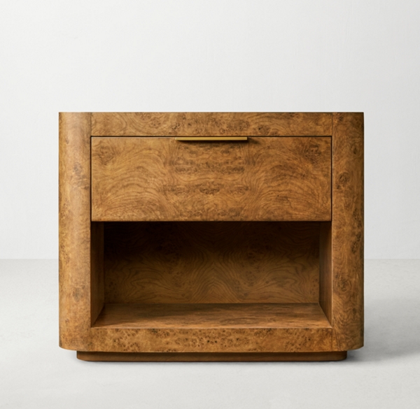 Bardot Burl Nightstand