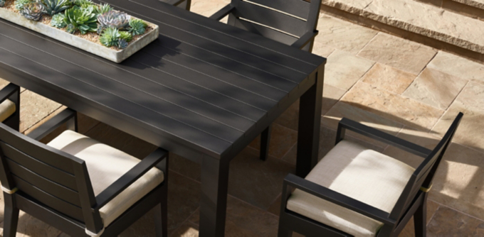 Belvedere Aluminum Dining