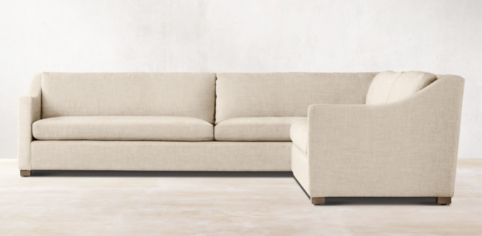 Belgian Classic Slope Arm Sectional