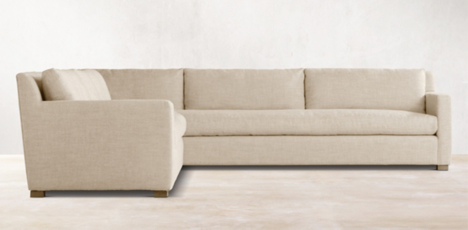 Belgian Track Arm Sectional