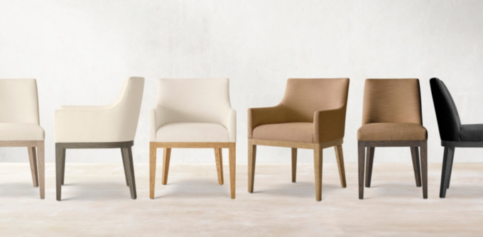 Morgan Curved-Back Dining Chair Collection