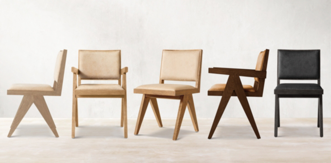 Jakob Framed Hair-On-Hide Dining Chair