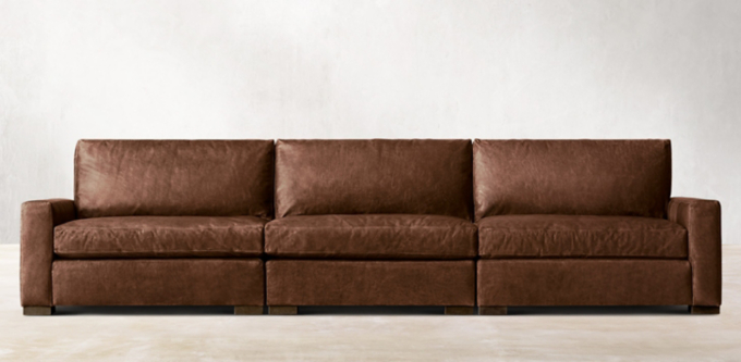Maxwell Modular Leather Sofa