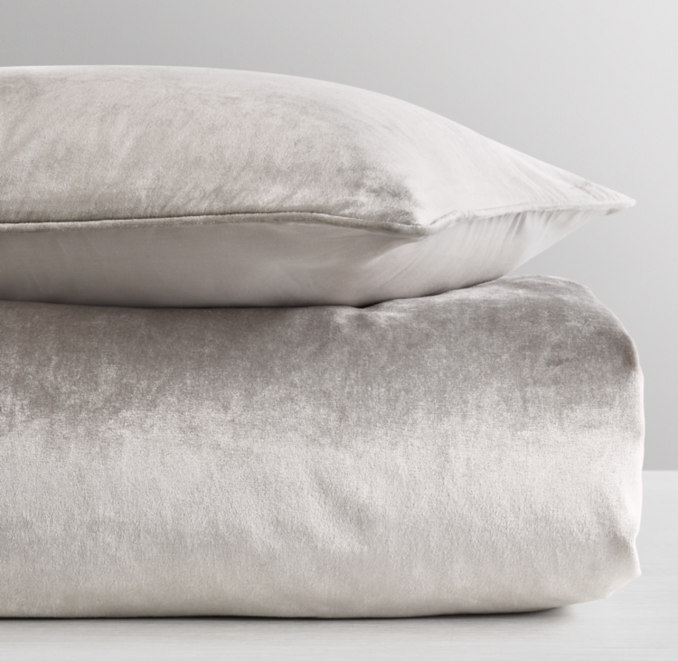 Luster Velvet Duvet Cover