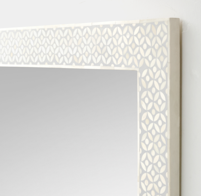 Mosaic Bone Inlay Dresser Mirror | RH TEEN