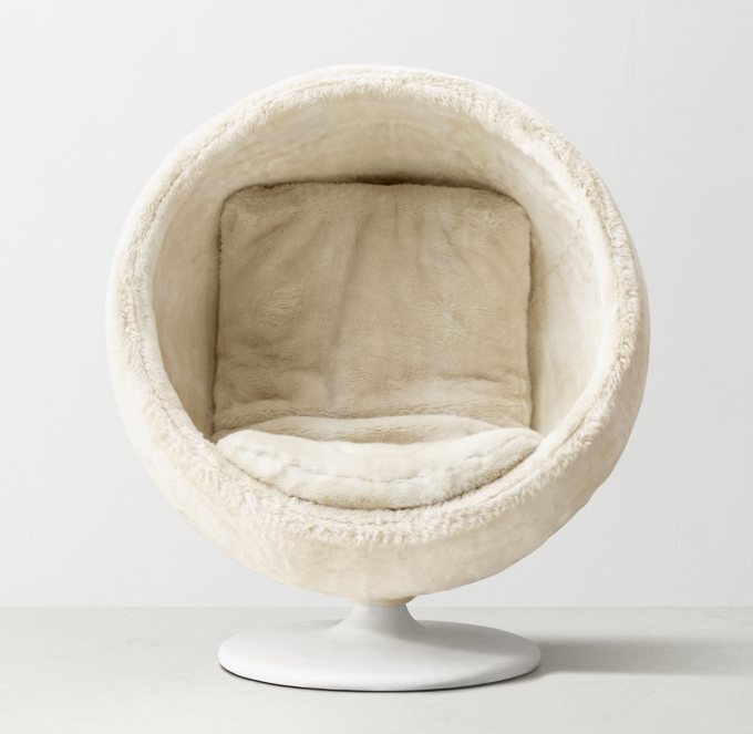 Orbit kashmir faux fur chair new arrivals