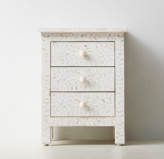 Mosaic nightstand deals