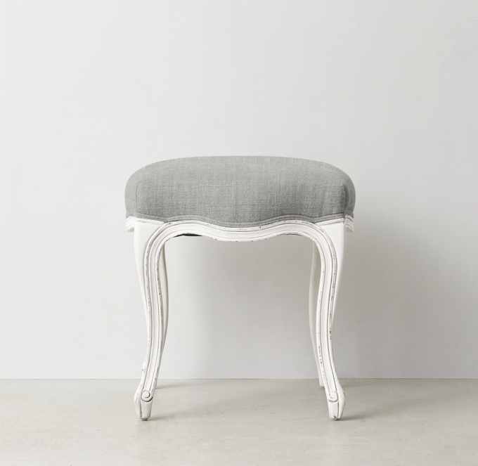 Sophie Upholstered Stool RH TEEN